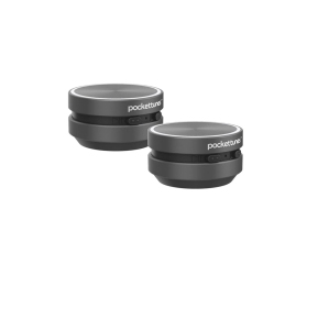 PocketTunes Bone Conduction Mini Speakers | Bluetooth Wireless | Turns Surfaces Into Speakers | Compact & Portable | Up to 6 Hours Playtime