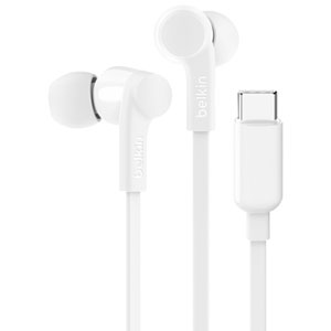Belkin SoundForm In-Ear Earbuds with USB-C Connector - White