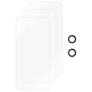 Insignia Glass Screen Protector with Camera Lens Protectors for iPhone Air - 3 Pack - Only at Best Buy