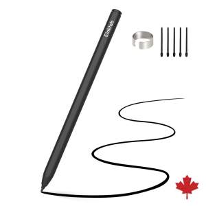 Einktab Stylus Pro Pen (Magnetic, 5 Extra Tips & Eraser, Support Tilt)