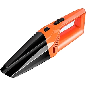 Multifunctional Cordless Handheld Vacuum for Car/Home/Office with Lightweight Portable Design - Orange