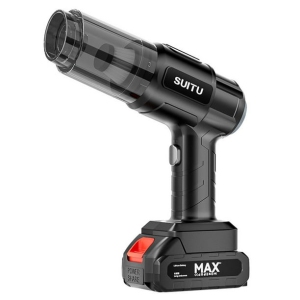 Cordless Handheld Vacuum for Car Interiors with Strong Suction, Blower, Wireless Charging, Removable Battery