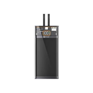 Portable 20000mAh Cell Phone Power Bank with Digital Display