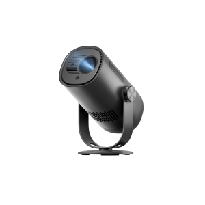 Dangbei Freedo - GoogleTV Portable Projector with Stand, Netflix, Battery-Powered, 450 ISO Lumens, Wi-Fi and Bluetooth (Carry Case Included)