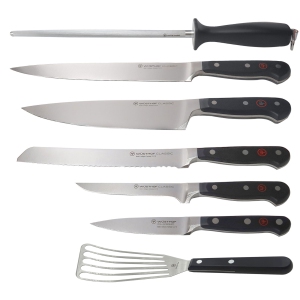 Wusthof Classic 6-Piece Cook's Set 1120160602 + Gourmet 6½” Slotted Fish Spatula