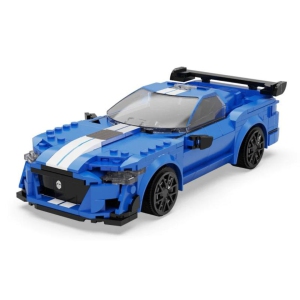 CaDA 1:20 Remote Control Blue Knight Building Set – 325 Pcs RC Sports Car Model
