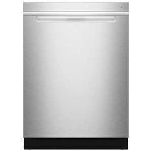 Whirlpool 24" 47dB Front-Control Stainless Tub Dishwasher with Third Rack (WDPS8024SZ) - Fingerprint Resistant Stainless Steel