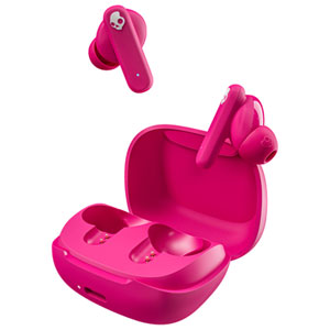 Skullcandy Smokin' Buds In-Ear Sound Isolating True Wireless Earbuds - Pink