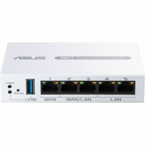 ASUS ExpertWiFi 5-Port Gigabit VPN Wired Router - (EBG15)