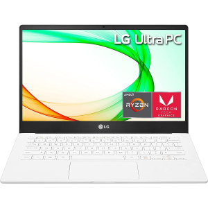 LG Ultra 13 13.3" FHD Laptop - AMD Ryzen 5 4500U - 8GB DDR4 - 1TB SSD - Radeon Graphics - Windows 10 Home - White - Includes 32GB USB 3.0 Flash Drive include