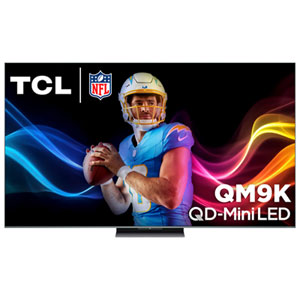 TCL 75" QM9K Series 4K UHD HDR Mini-LED 144Hz Dolby Atmos Google TV Smart TV (75QM9K) - 2025 - Great for Gaming & Streaming