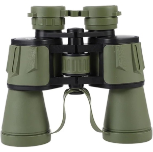 Outdoor Binoculars 20x50 Survival Gear Zoom Binoculars High Power Binoculars - Green