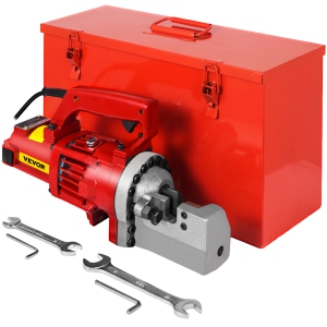 VEVOR 1250W Electric Rebar Cutter, Portable Electric Hydraulic Rebar Cutter, Cutting up to 3/4 Inch #6 4-20mm Rebar within 4 Seconds,110V,with Easy to Carry Stainless Box