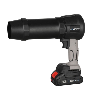 Lithium battery handheld blower - 13000RPM strong storm | 50m/s super wind speed | wireless and portable | dust removal/snow blowing/leaf cleaning(two batteries and one charger)