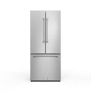 Gordon Ramsay by THOR Kitchen 30 Inch 17.7 cu ft French Door Counter Depth Refrigerator with Ice Maker in Stainless Steel