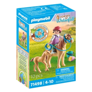 Playmobil Horses of Waterfall - Child w/ Pony & Foal