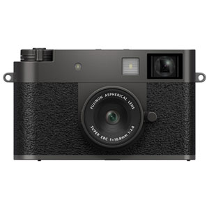 Fujifilm X Half Optical Zoom Digital Camera - Charcoal Silver