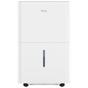 TCL Smart Dehumidifier With Pump - 50-Pint - White