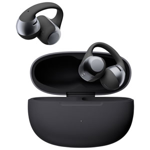 Shokz OpenDots One Open-Ear True Wireless Earbuds with Dolby Audio - Black