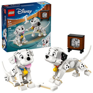 LEGO Disney Classique : Lucky & Penny Chiens de 101 Dalmatiens - 268 pièces (43271)
