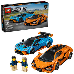 LEGO Speed Champions : Lamborghini Revuelto et Huracán STO - 607 pièces (77238)