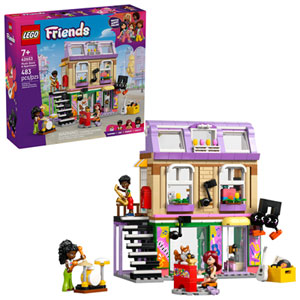 LEGO Friends : Magasin de musique et appartement - 483 pièces (42653)