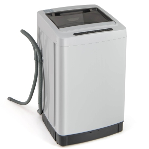 Costway Compact / Portable Washer with Steam - Grey
