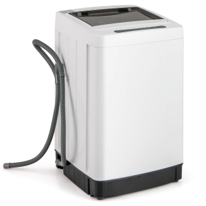 Costway Compact / Portable Washer with Steam - Grey