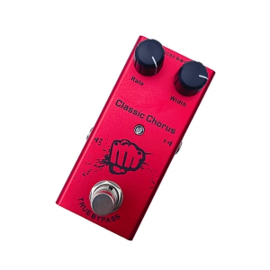 Overdrive | Warm and full sound | For all styles | Professional guitar effects | Red - Classic Chorus
