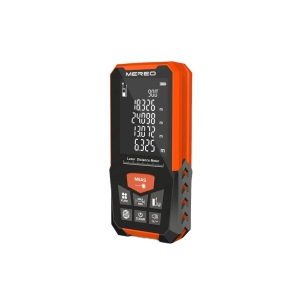Distance Meter Infrared Laser Distance Meter Laser Electronic Ruler Portable - 120m/393ft (Battery Type)