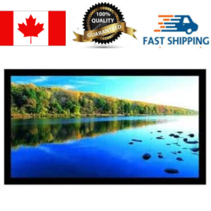 eGalaxy ® 4K/8K 120 16:9 Projector Screen Fixed Frame (Silver) PSF120AM