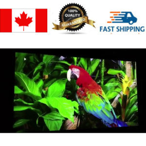 eGalaxy 4K/8K 150" 16:9 ALR Projector Screen Fixed Frame Thin Border Fixed Frame for long-throw projectors, PSFN 150AR
