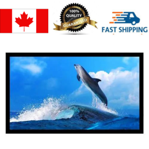 eGalaxy ®4K/8K 150 16:9 Projector Screen Fixed Frame (Grey) PSF150AG