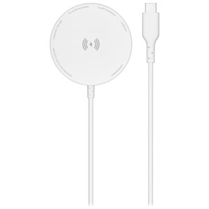 Best Buy Essentials 10W Wireless Charger (BE-WLESS10WW-C) - White - Only at Best Buy