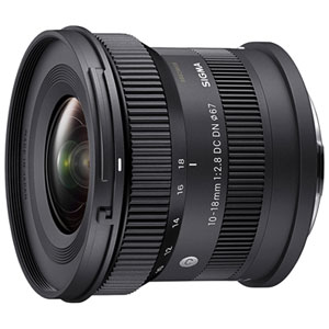 Sigma Contemporary 10-18mm f/2.8 DC DN Lens for RF-Mount