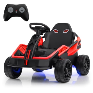Costway Ride on Car for Big Kids 12V Battery Powered Electric UTV with Remote Control Red/Pink/Green