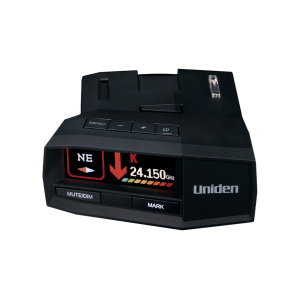 Uniden R8 Radar Detector – Dual Antenna Extreme Long Range Laser Detection, GPS Lockouts, OLED Display, Voice Alerts & Advanced False Alert Filtering