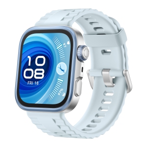 Huawei Watch FIT4 Titanium LTE Smartwatch with Calling, Heart Rate Monitor, and GPS - Island Blue