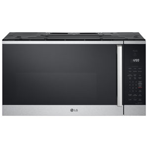 LG ThinQ Over-The-Range Microwave - 1.8 Cu. Ft. - Stainless Steel