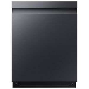 Samsung 24" 46dB Smart Top-Control Auto Open Door Dishwasher with Third Rack ENERGY STAR (DW80CG5450MTAA) - Matte Black Steel
