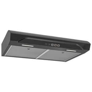 Broan-NuTone 30" Under Cabinet Range Hood (ALT2303BLS) - Black Stainless