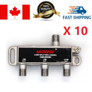 Antronix 3-Way Splitter, CMC2003H 10pcs