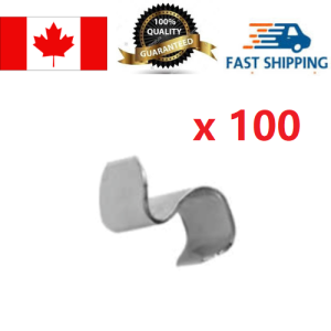 S Cable Clip 100 pcs, SC10-1