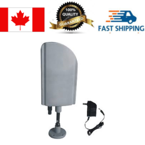 Digiwave Indoor & Outdoor TV Antenna with Booster,ANT4008,open box