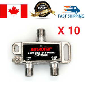 Antronix 2-Way Splitter, CMC2002H,10 pcs
