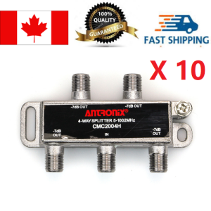 Antronix 4-Way Splitter, CMC2004H 10pcs