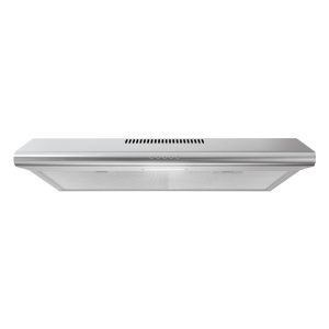 Streamline 30 in. Trieste Ducted Undermount 80 CFM Range Hood in Brushed Stainless Steel with Mesh Filters, Push Button Control, LED Light