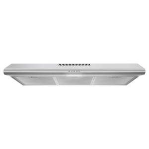 Streamline 36 in. Chieti Ducted Undermount 80 CFM Range Hood in Brushed Stainless Steel with Mesh Filters, Push Button Control, LED Light
