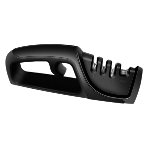 Cooking utensils accessories: manual fast knife sharpener multifunctional whetstone kitchen supplies, knife sharpener tool - black