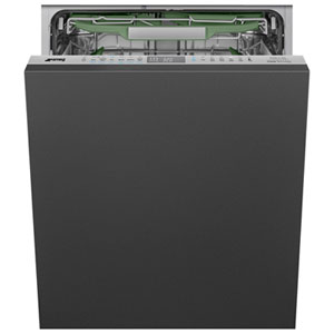 Smeg 24" 38dB Top-Control Stainless Steel Tub Dishwasher with Third Rack ENERGY STAR (DW8630) - Panel Ready